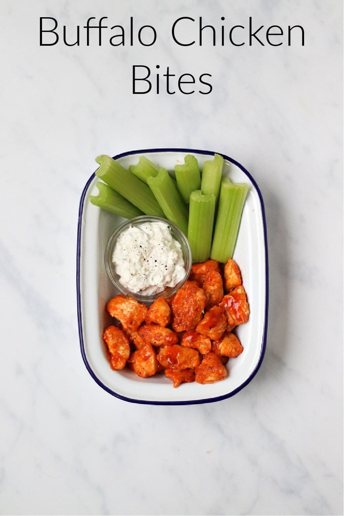 Buffalo Chicken Bites Pinterest Pin