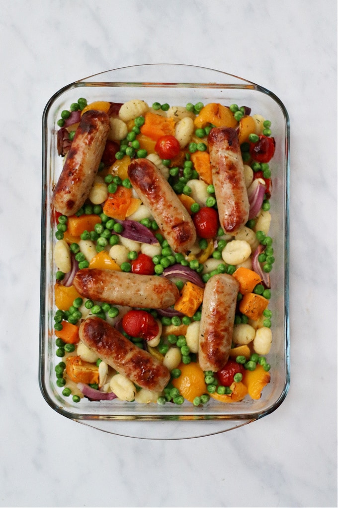 Gnocchi Sausage Traybake