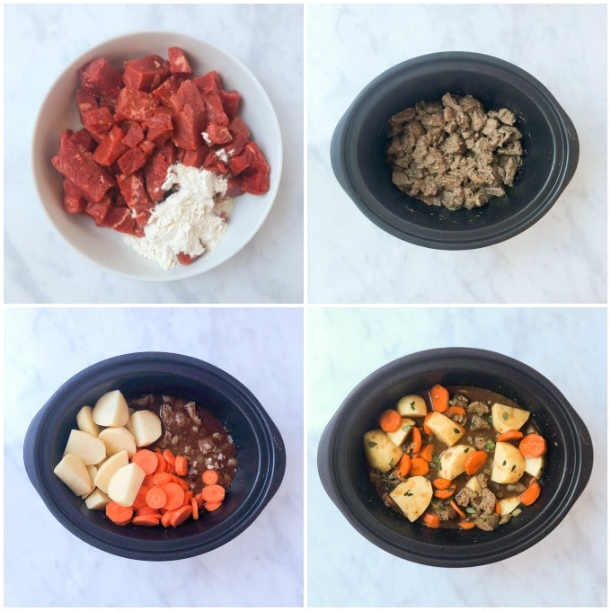 step by step photos for slow cooker beef stew