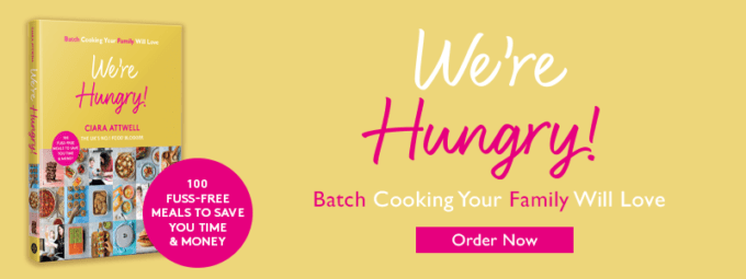 We're Hungry Family Cookbook By Ciara Attwell
