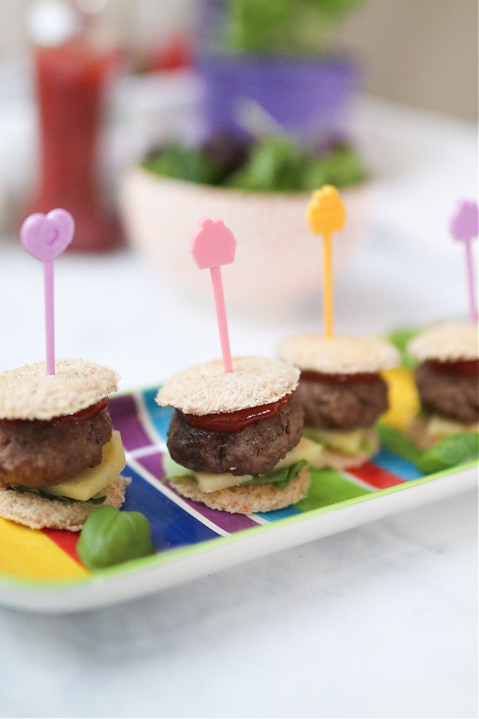 mini burgers