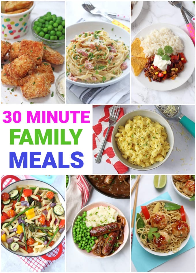 30 Minute Family Dinners - My Fussy Eater | Easy Family Recipes