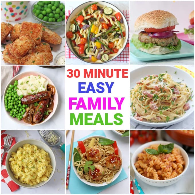 30 Minute Family Dinner Recipes Dinner Recipes - Photos