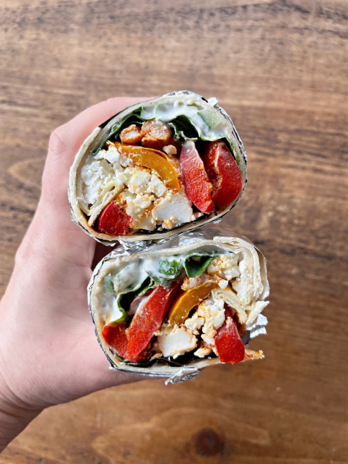 Greek Turkey Wrap