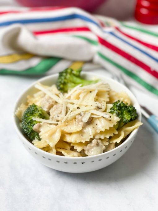 One Pot Creamy Sausage & Broccoli Pasta My Fussy Eater Easy Family