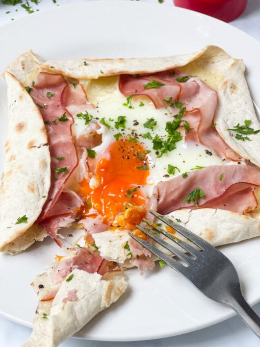 Cheat's Ham & Cheese Galette