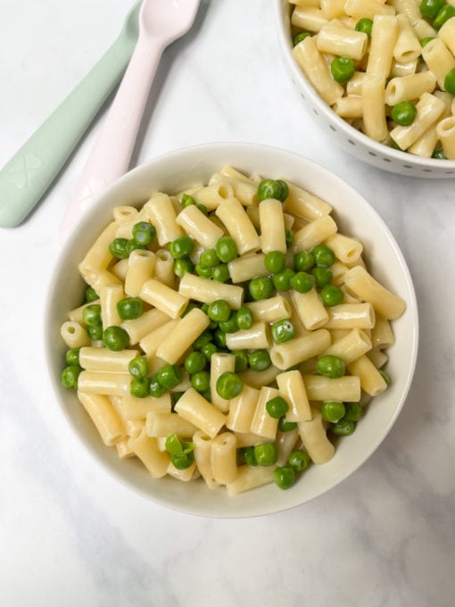 3 Ingredient Cheesy Pea Pasta