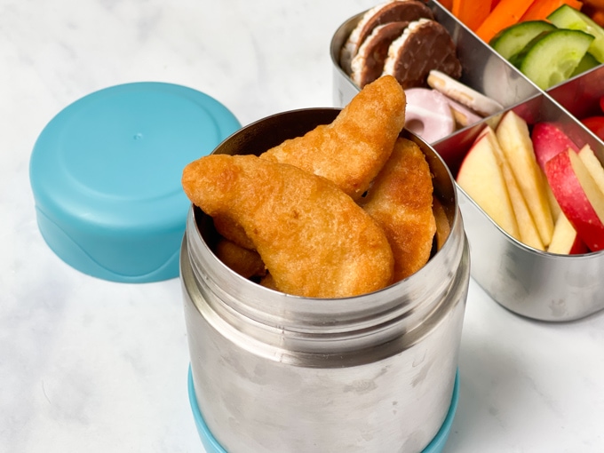How To Pack Chicken Nuggets in a Lunchbox - My Fussy Eater
