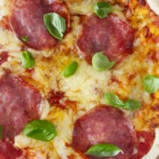 Crispy Airfryer Tortilla Pizza-image