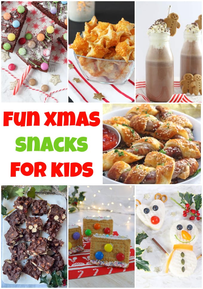 Fun Christmas Snacks For Kids Pinterest Pin