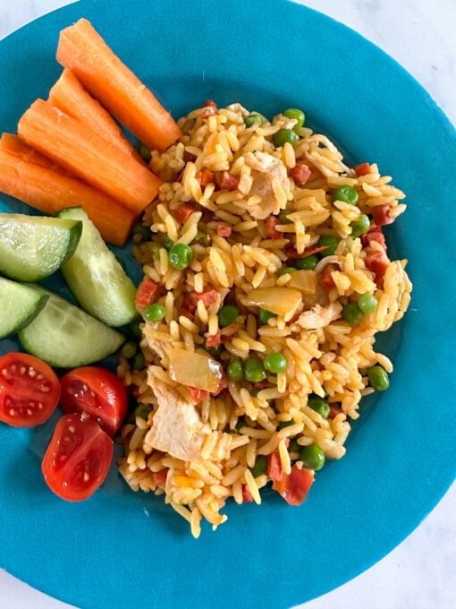 10 Minute Meal for Kids Easy Paella My Fussy Eater Easy Family