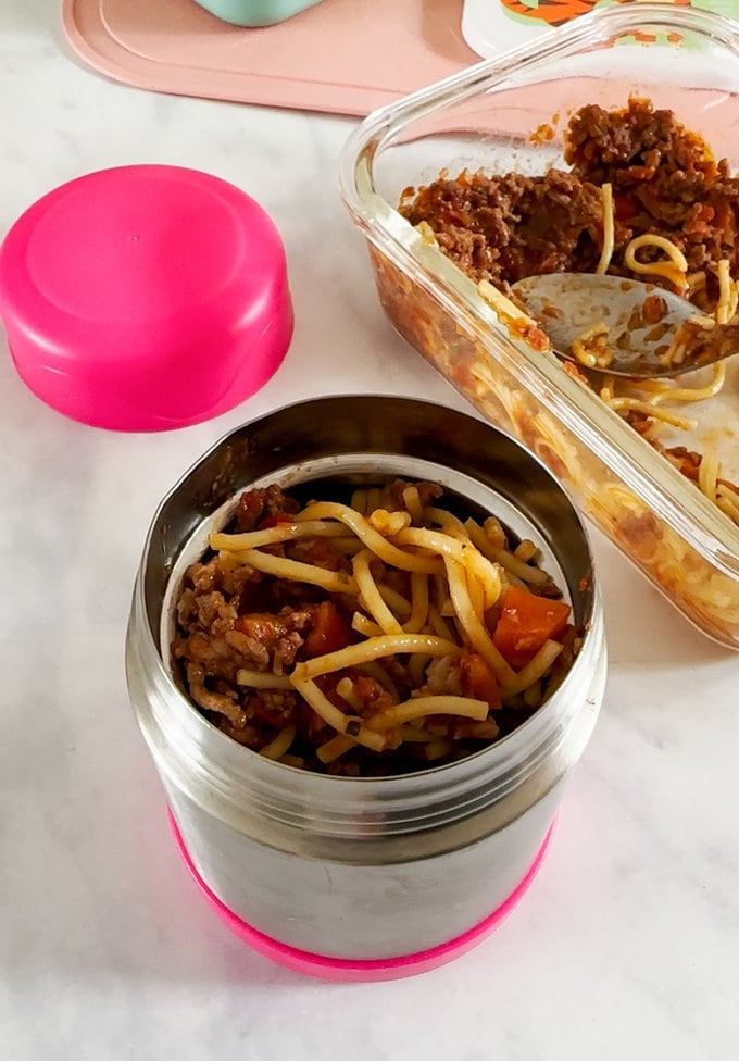 Kid Approved Hot Lunch Ideas - How to Use a Thermos