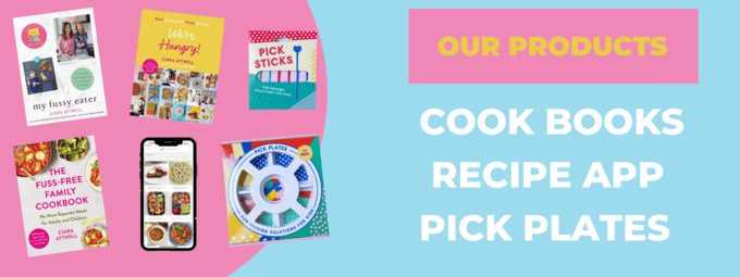 My Fussy Eater and Pick Plate products banner and links