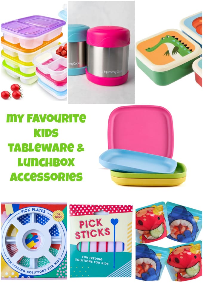 My Favourite Kids Tableware & Lunchbox Accessories - My Fussy Eater