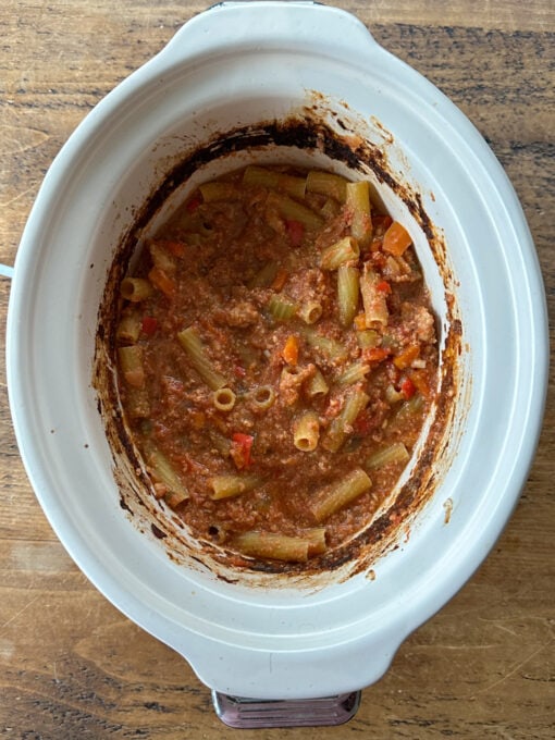 Slow Cooker Sausage Ragu My Fussy Eater Easy Family Recipes