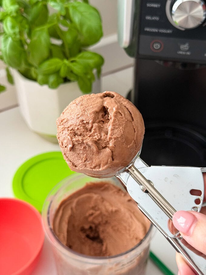 Ninja Creami Chocolate Frozen Yogurt - My Fussy Eater | Easy