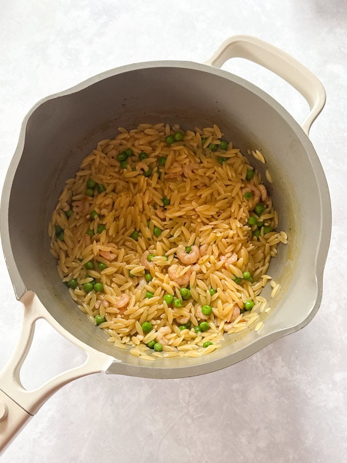 One Pot Prawn Orzo Kids 06